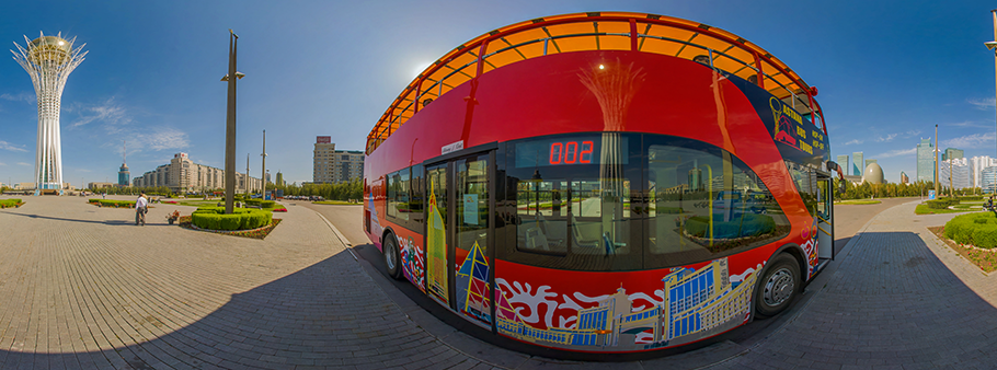 Экскурсионный виртуальный автобусный тур по Астане