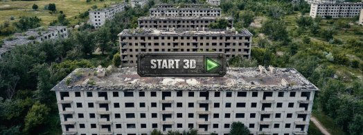 3D тур по заброшенному городу Заозёрный: виртуальная экскурсия в наследие СССР и урановые карьеры Казахстана